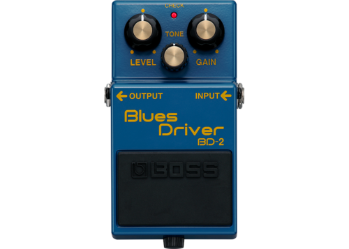 Boss BD-2 Blues Driver guitar or bass effects pedal